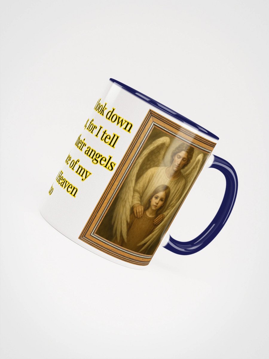 Angels Watch Over Them (Female) 2-Tone Ceramic Mug product image (4)