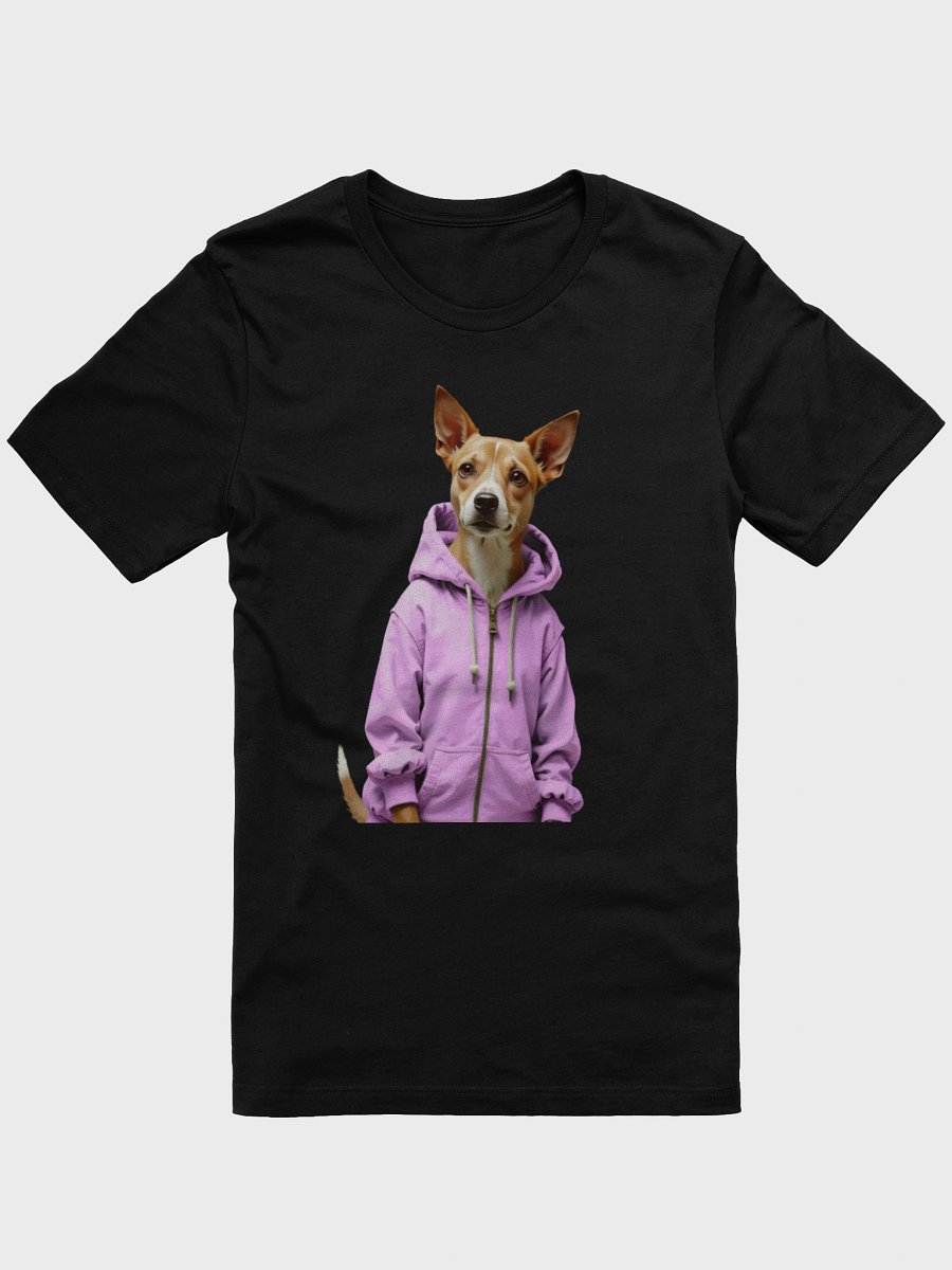 Potcake wearing hoodie Tee product image (3)