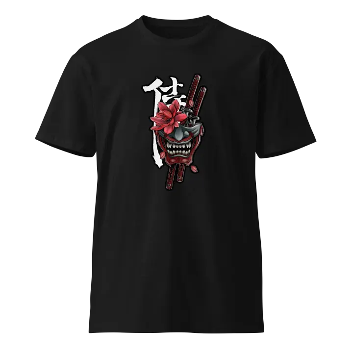 Samurai Mask & Katana Tee product image (1)