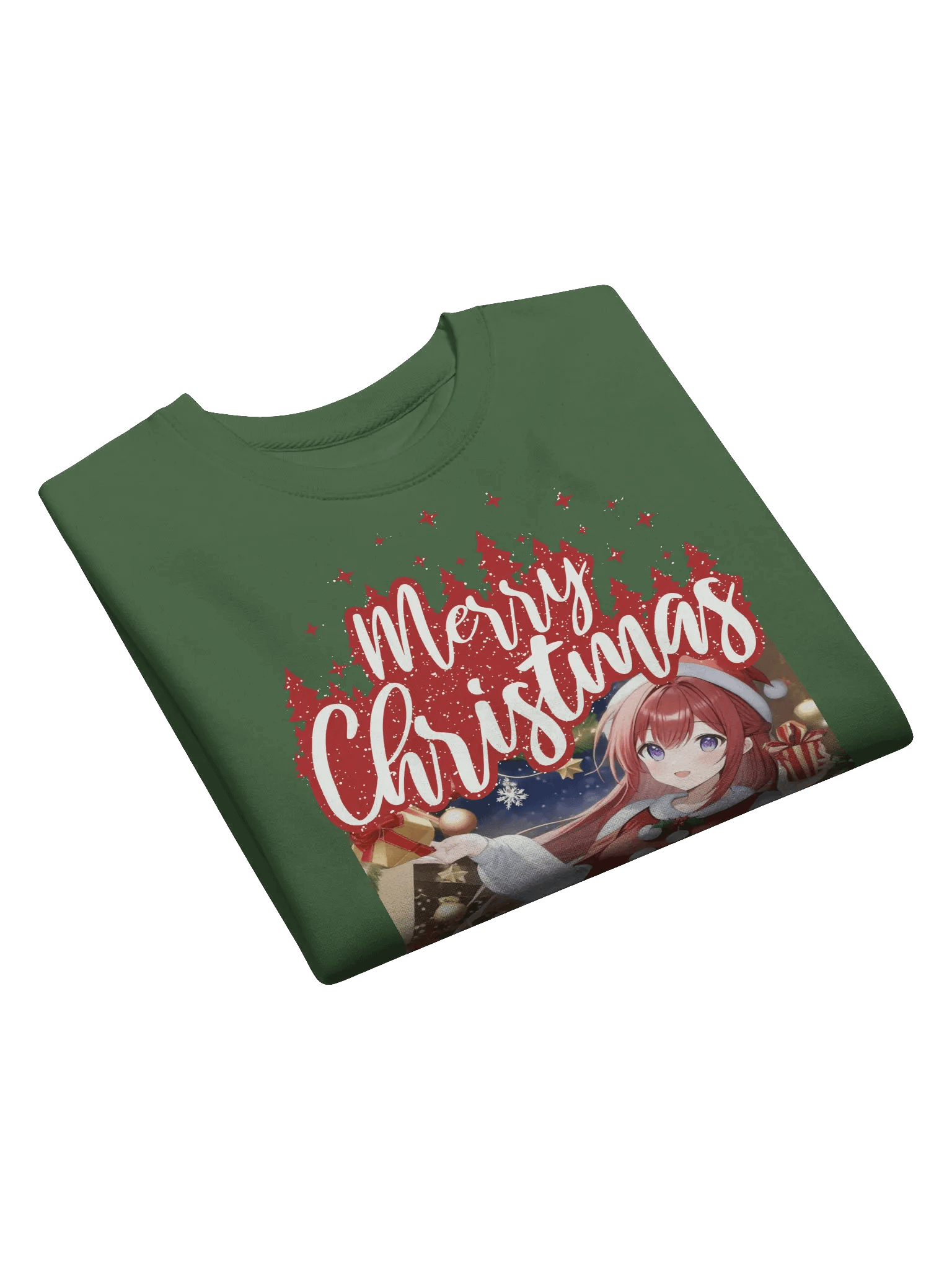 Festive Anime Christmas Sweatshirt product image (7)