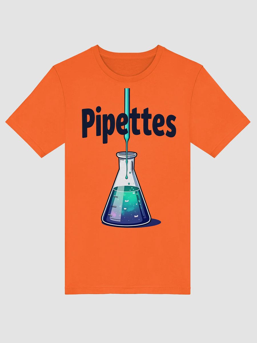Chemistry Couture Pipettes T-shirt product image (52)