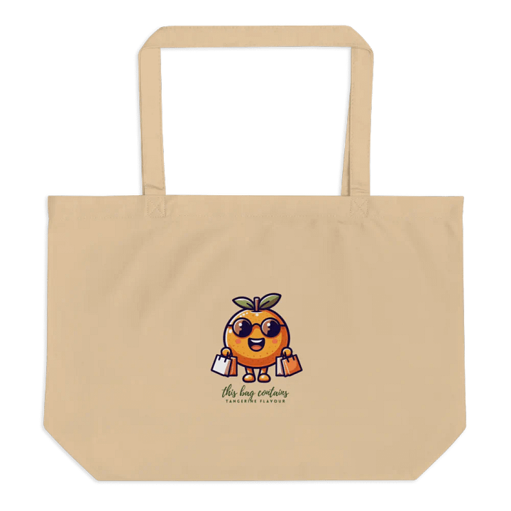 Tangerine Flavoured Econscious Organic Cotton Tote Bag product image (3)