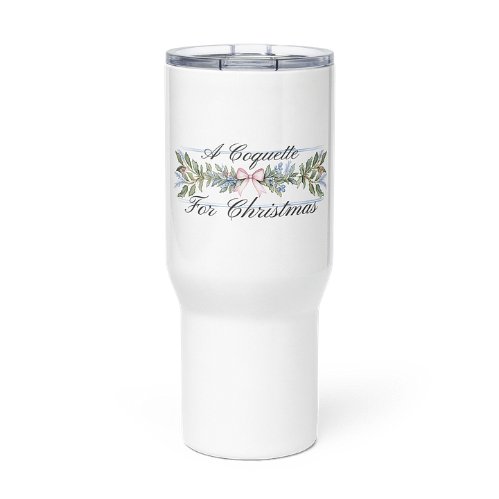 A Coquette For Christmas Travel Mug product image (1)