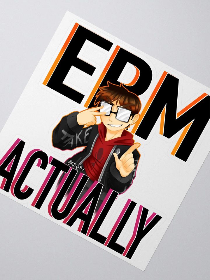 ERM, ACTUALLY (STICKER) product image (2)