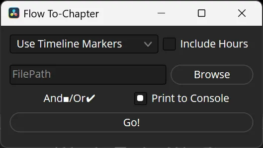 Flow To-Chapter | Davinci Resolve 18+ Script product image (2)