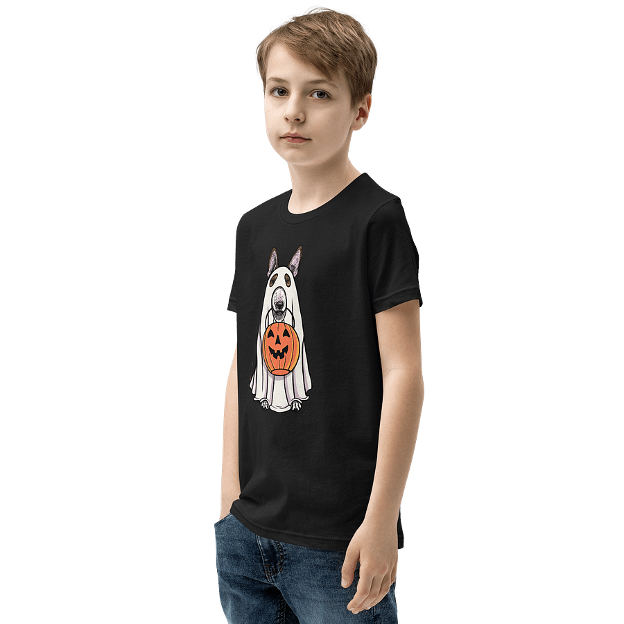 Halloween English Bull Terrier(Brindle) Youth T-Shirt product image (7)