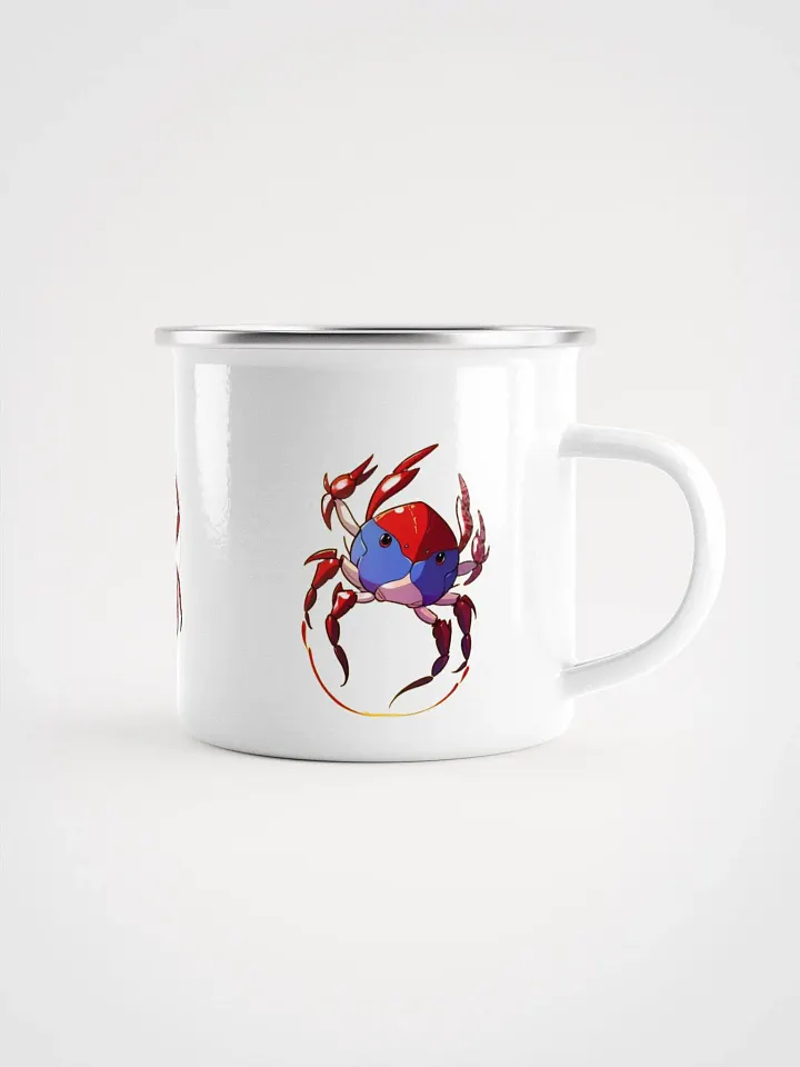 Playful Crustacean Enamel Mug product image (1)