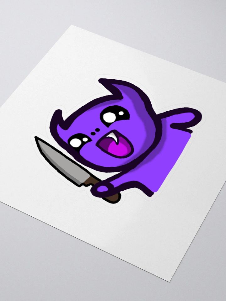 Stabby Jeffrey Sticker product image (1)