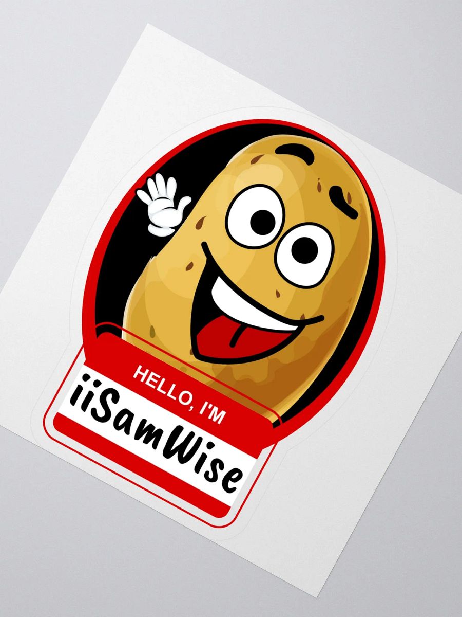 Old school logo Sticker product image (2)