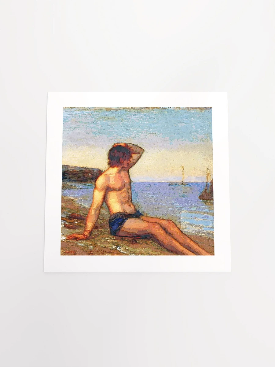 Waiting For His Ship To Come In - Print product image (4)