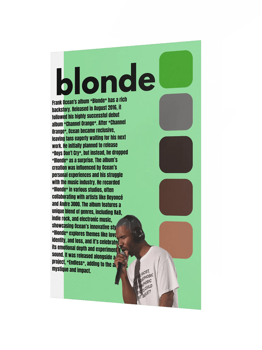 (20x30in) Blonde: Premium Unframed Poster product image (2)