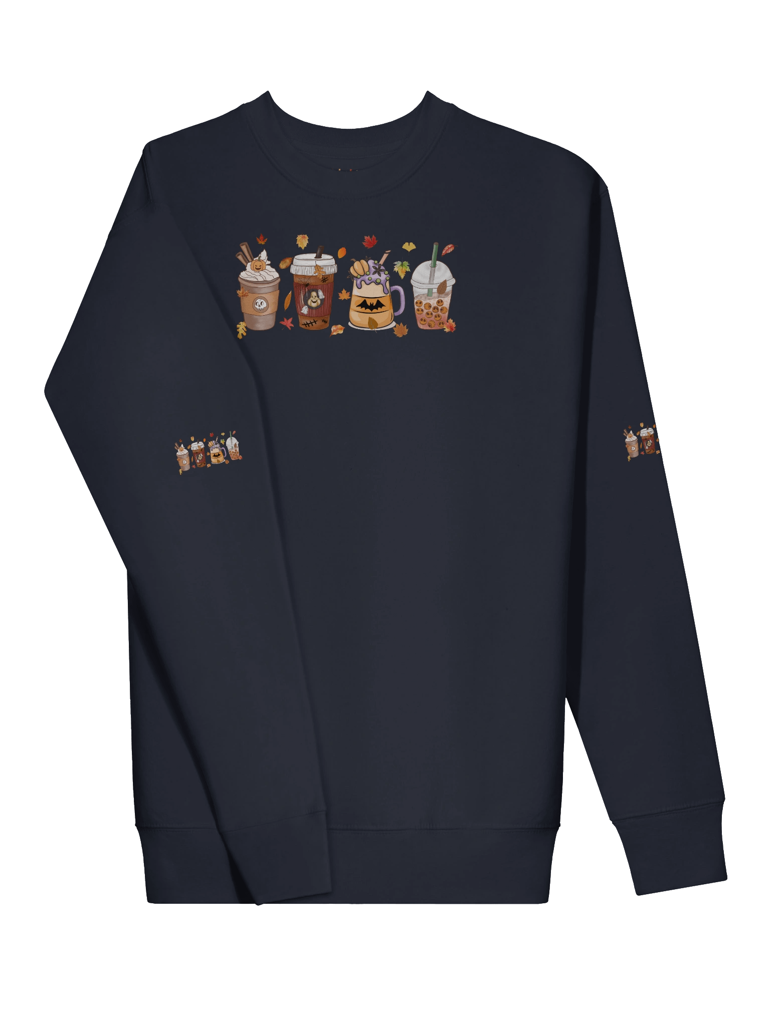 Cozy Halloween Vibes Sweatshirt – Sweet Treat Design product image (24)