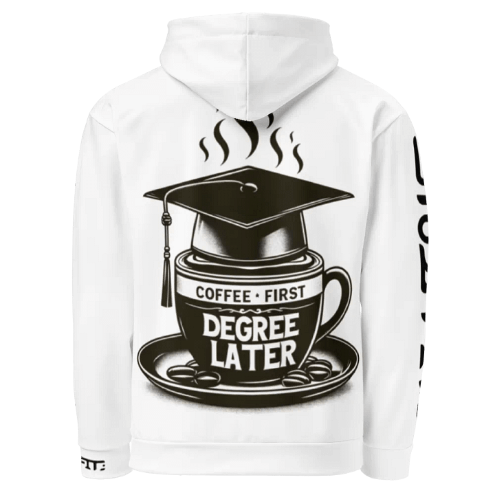 Coffee First - Recycled Hoodie product image (1)