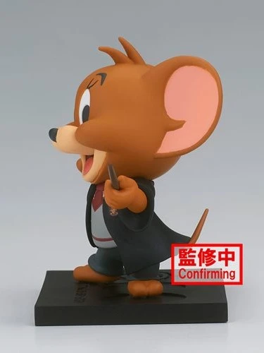 Banpresto Tom and Jerry Gryffindor Jerry WB 100th Anniversary Collection Statue - Adorable Plastic Collectible product image (5)
