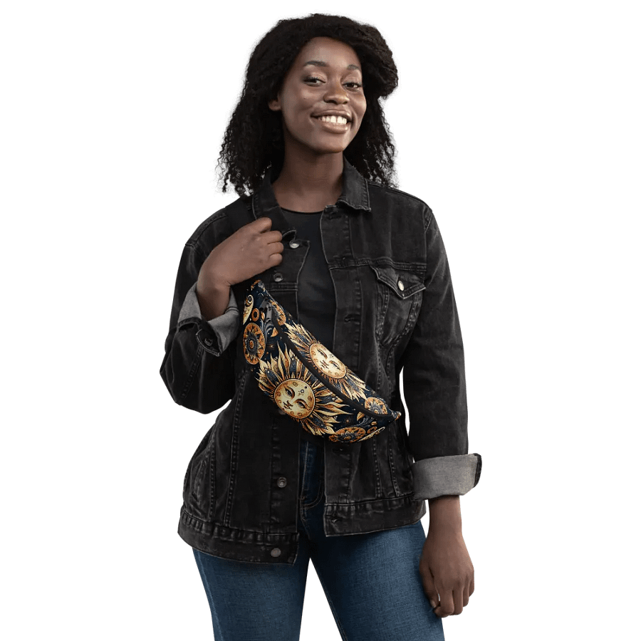 All-Over Print Fanny Pack: Solar product image (2)