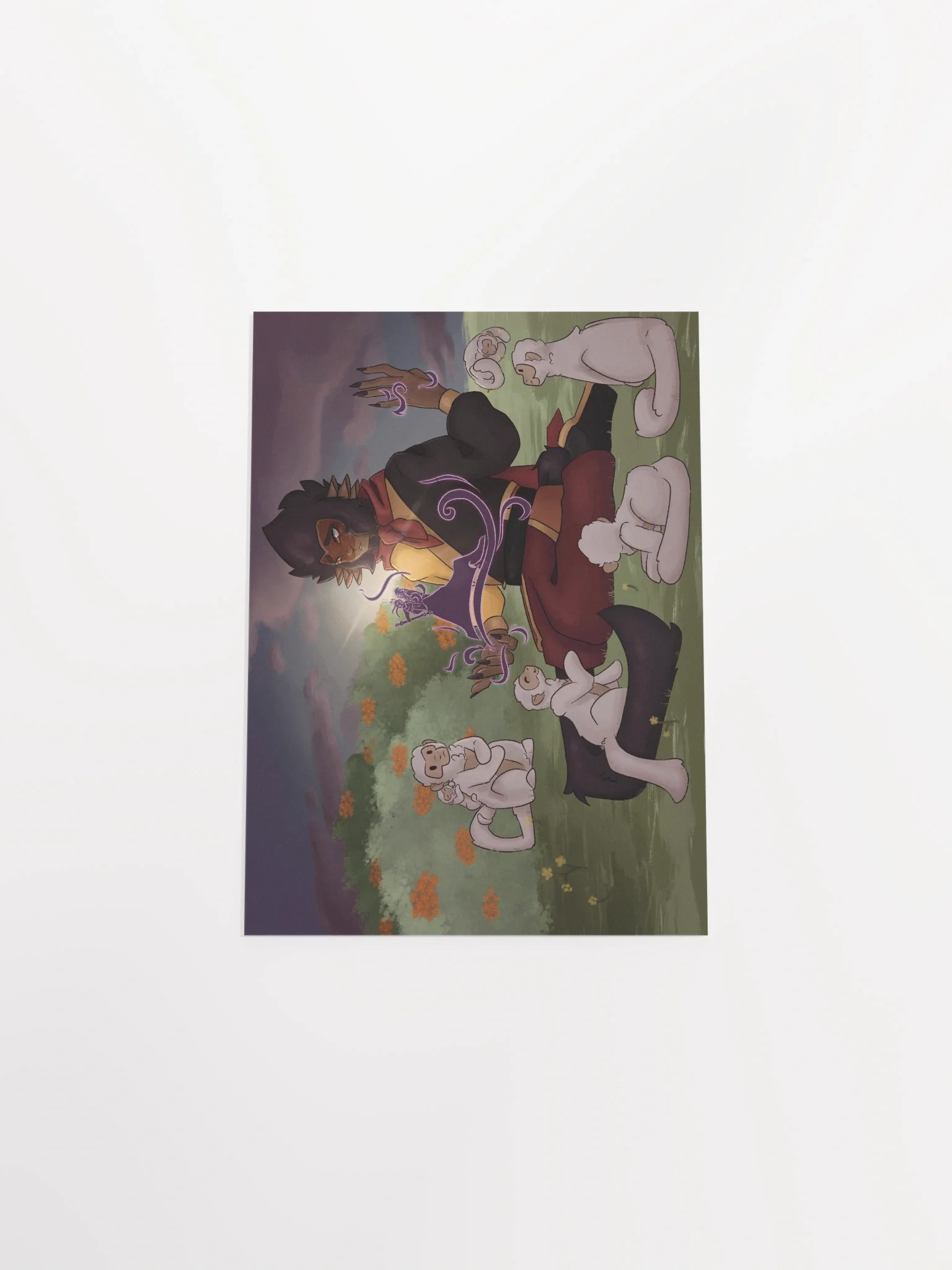 Macaque with Monkeys print product image (4)