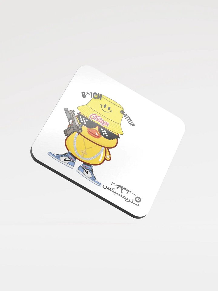 Chiraq MLG Duck Glossy Coaster product image (1)