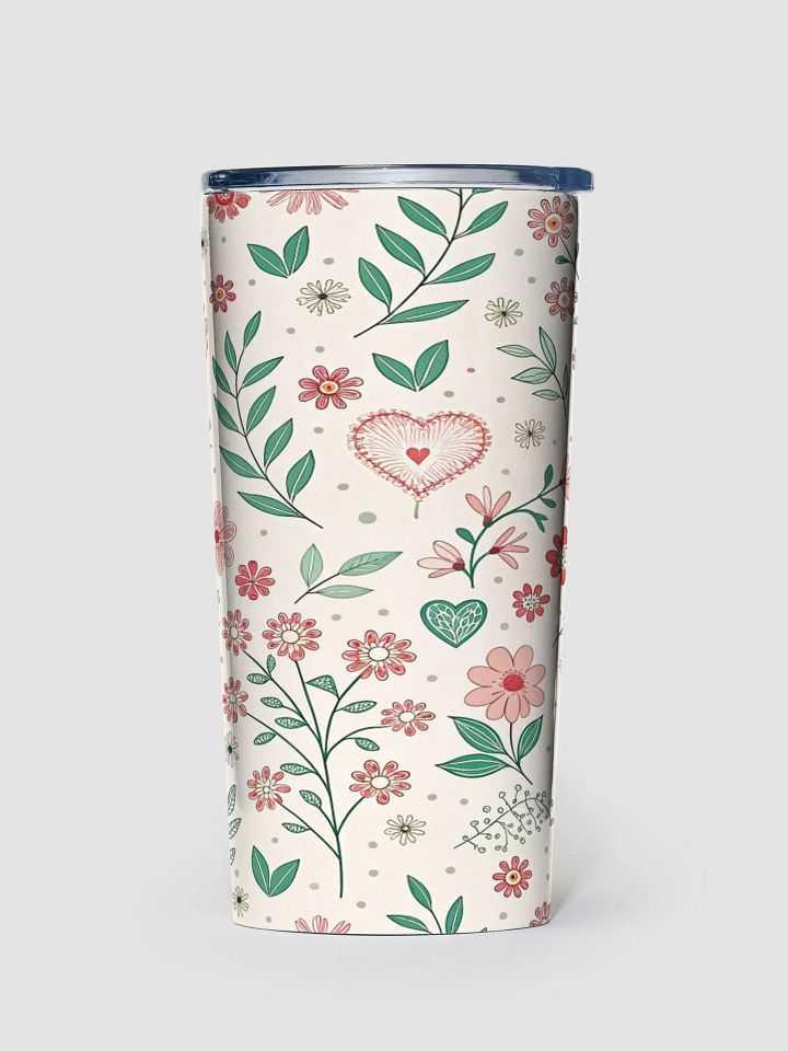 Floral Whimsy 20oz Stainless Steel Tumbler product image (1)