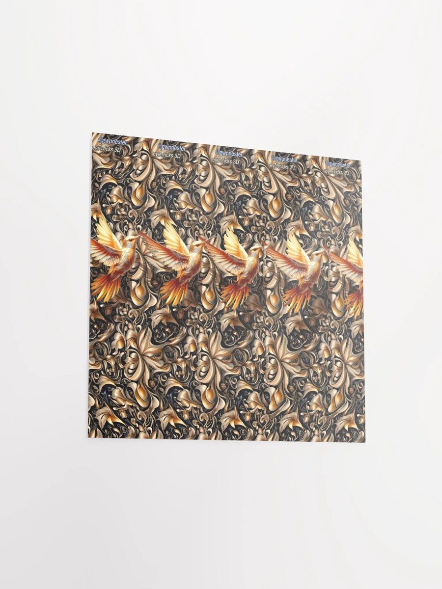 Hummingbird - 3D Stereogram Poster product image (11)