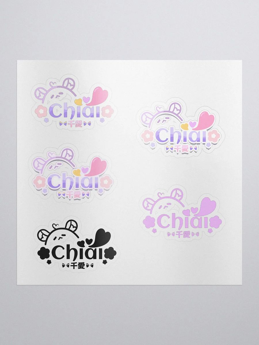 Chiai Logo Sticker Pack product image (2)