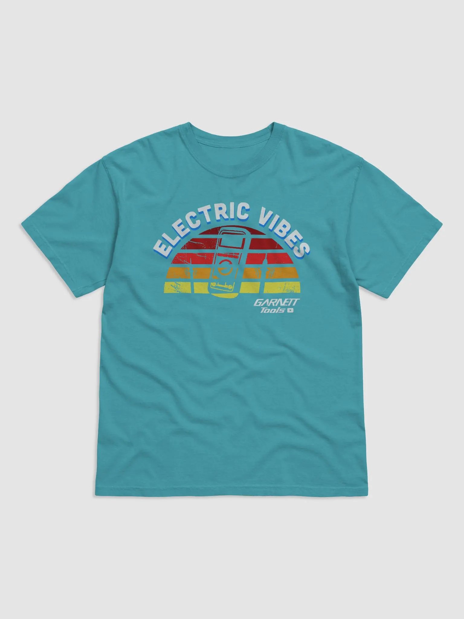 Electric Vibes Sunset Graphic Tee product image (2)