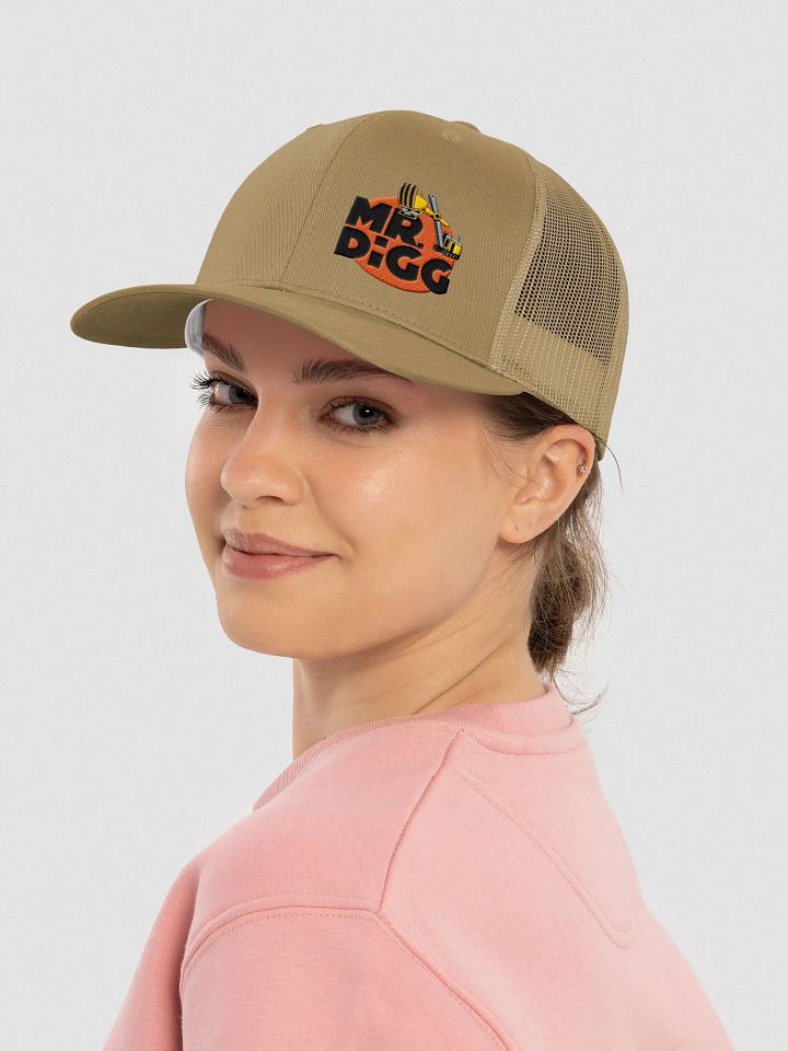 Mr. DiGG Retro Embroidered Trucker Hat product image (1)