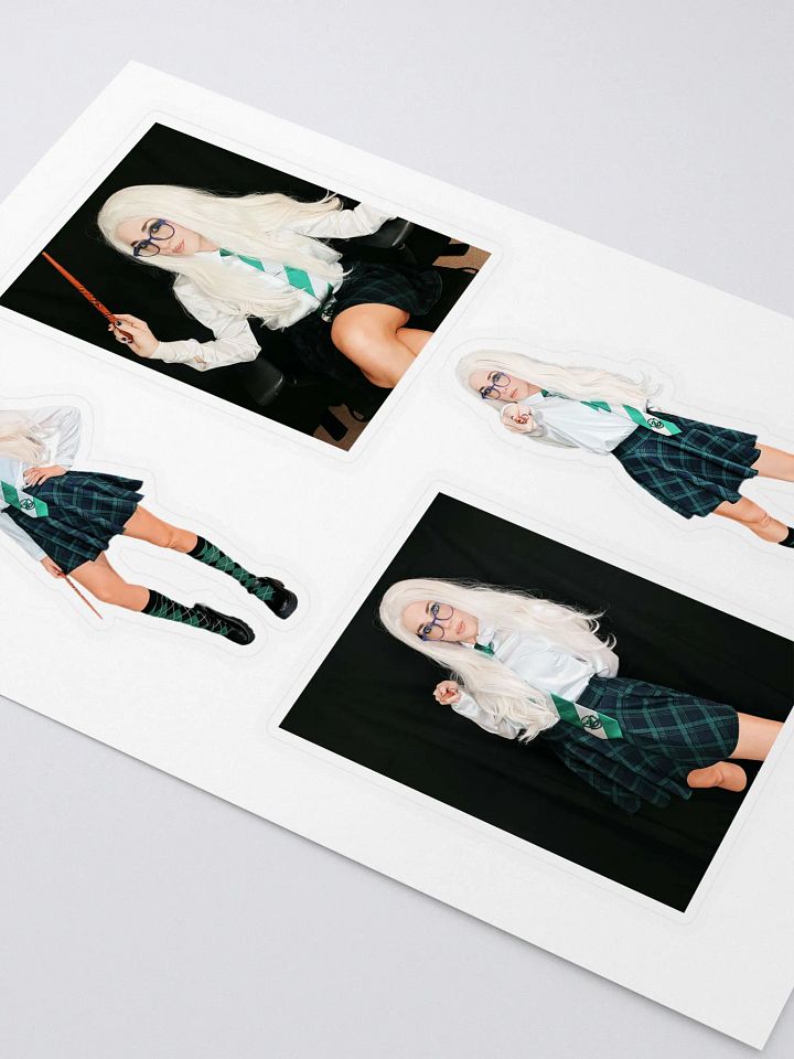 Slytherin Cosplay Sticker Sheet (Limited Time Only) product image (2)