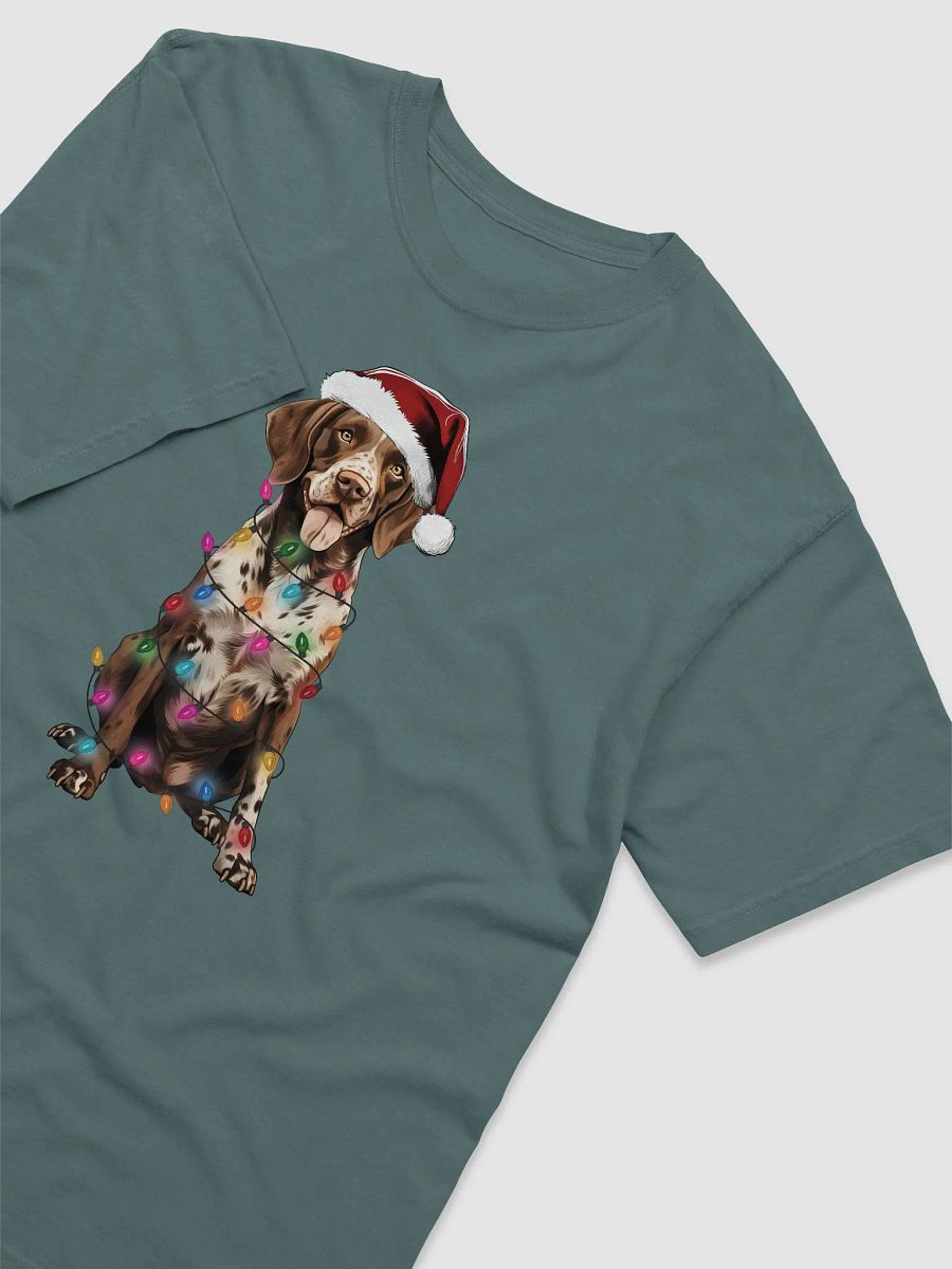 Funny German Shorthaired Pointer(2) Christmas T-Shirt for GSP Paw-rents product image (6)