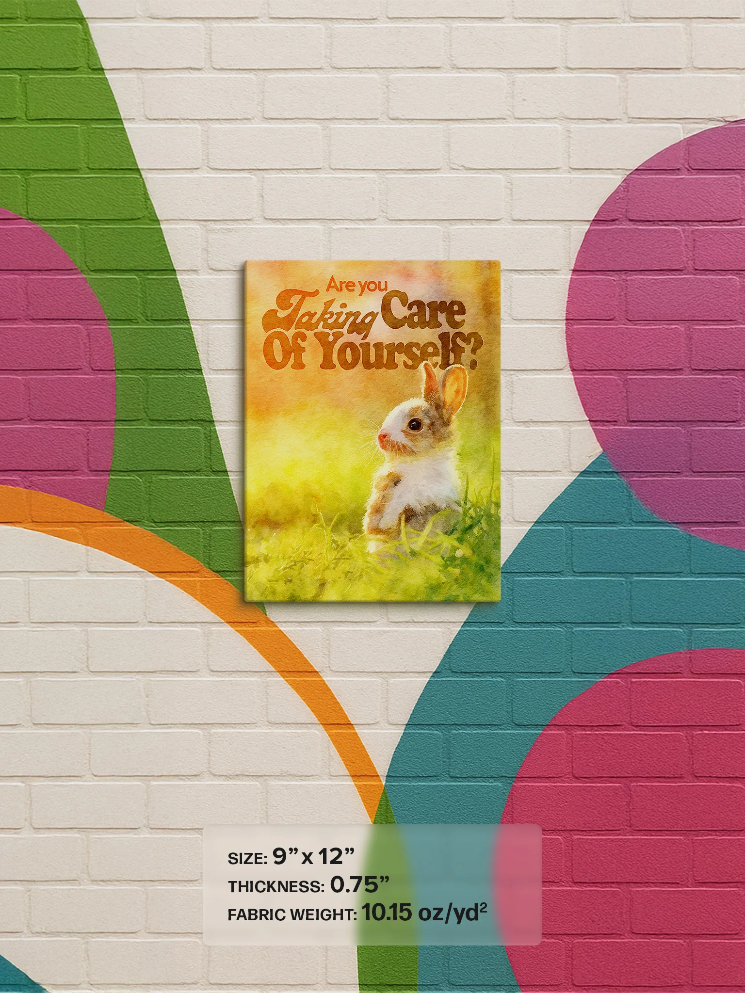 Are You Taking Care of Yourself - Canvas product image (3)