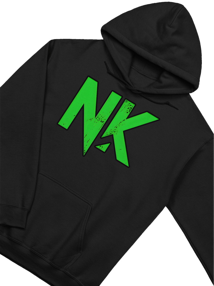 Distressed NK Green Design Hoodie product image (3)