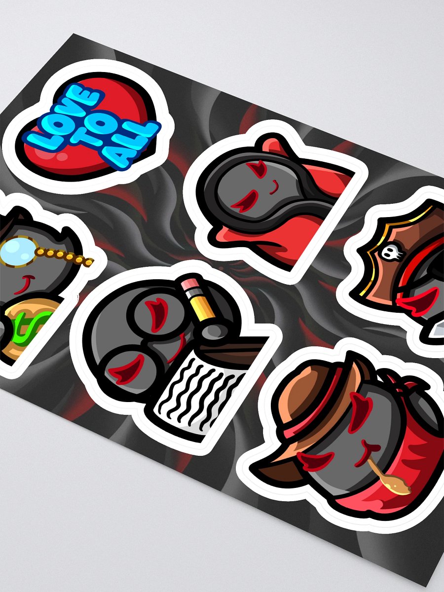 Emote Sticker Sheet 4 product image (4)