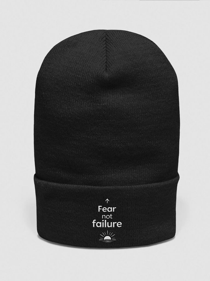 Fear Not Failure: The Chris Pratt Quote That Can Transform Your Life — Wear It Proudly with Our Exclusive Beanie! product image (1)