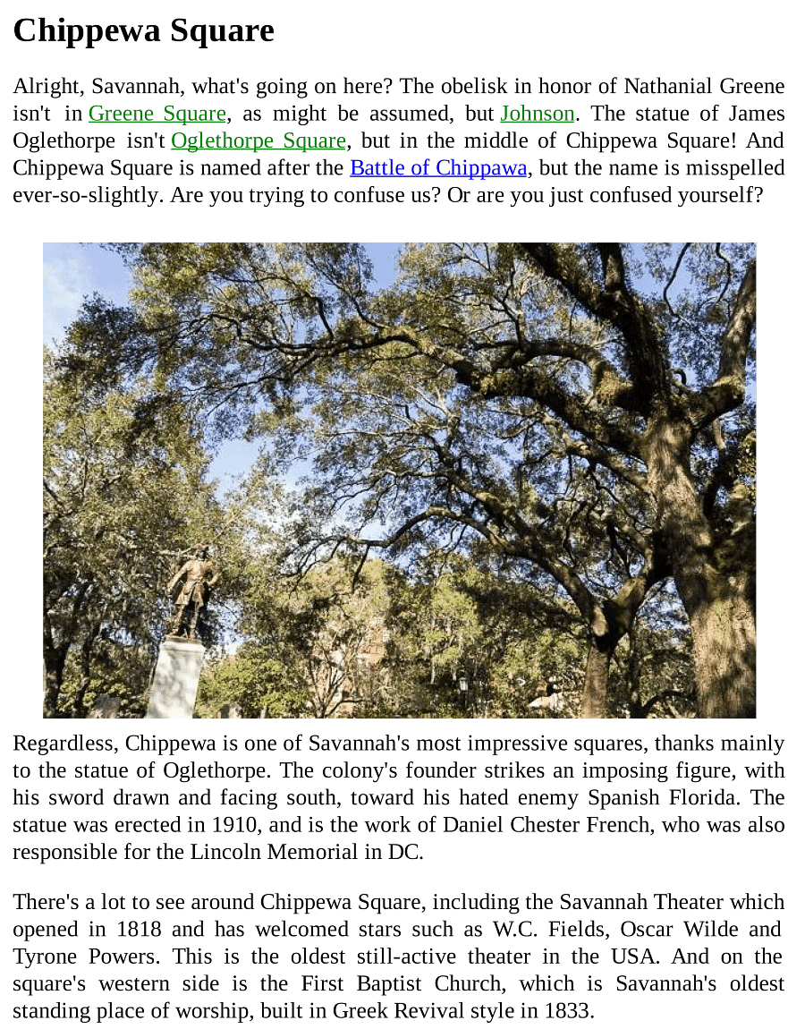 Savannah TRAVEL GUIDE eBOOK product image (3)