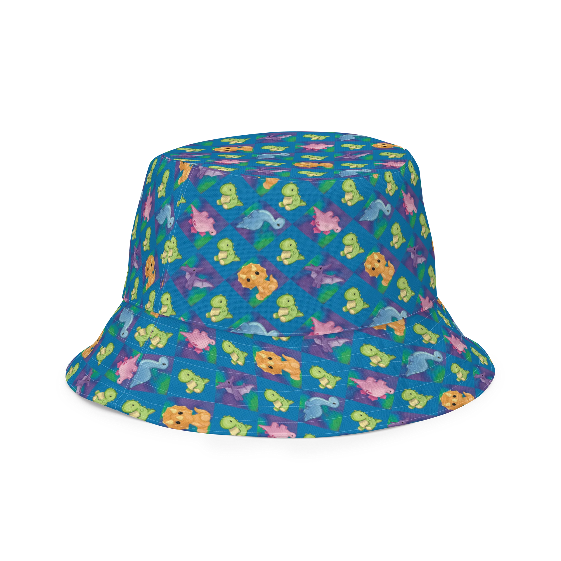 Cozy Dino Reversible Bucket Hat product image (5)