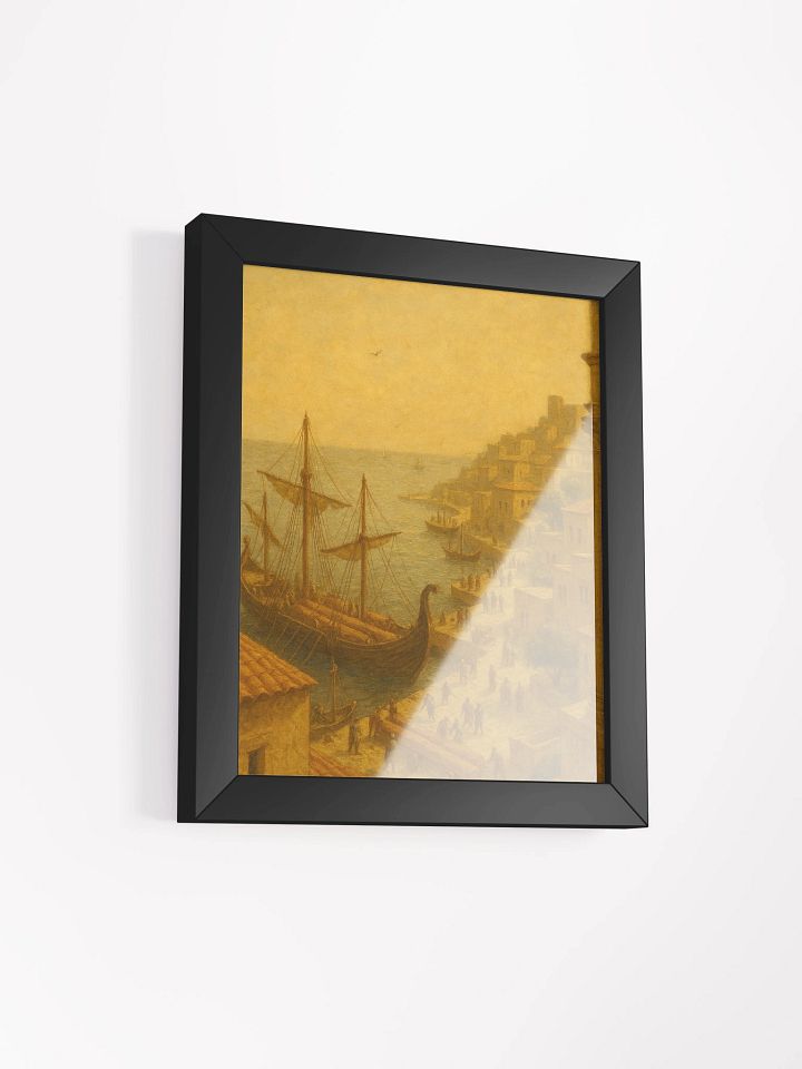Toward the Open Sea – Framed Matte Print product image (2)