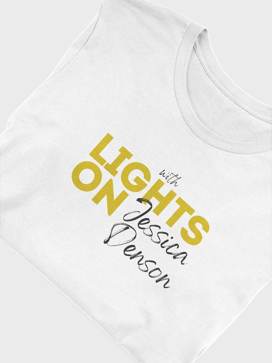 Lights On T-Shirt - White product image (5)