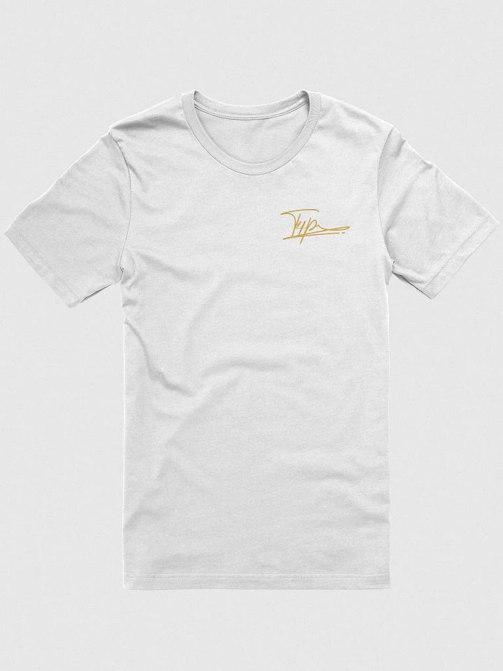 T4P T-shirt White/Goldenrod product image (1)