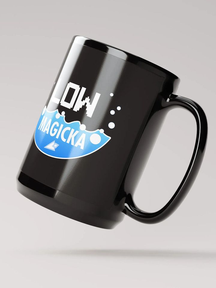 LOW Magicka Black Glossy Mug (15oz) product image (2)