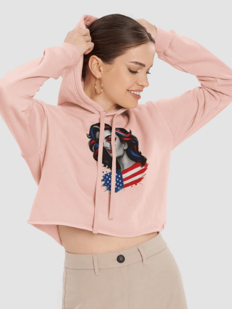 USA Mexico Canada Flag Woman Clipart Bundle PNG | Patriotic Splash Design product image (7)