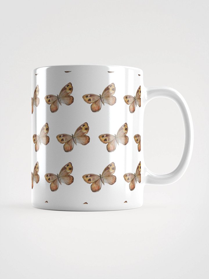 Butterfly Vision White - Glossy Mug product image (1)
