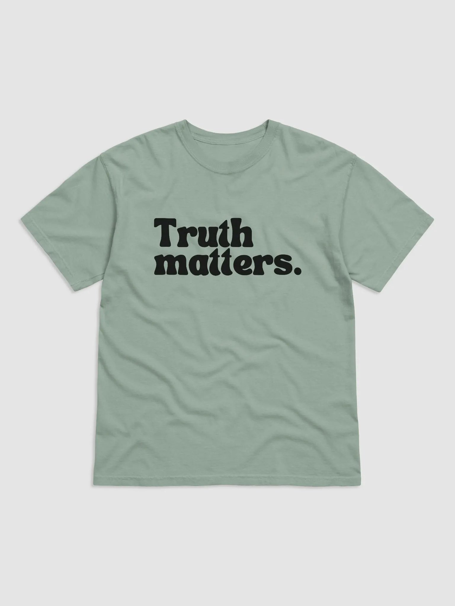 Truth Matters. Cotton T-Shirt product image (1)