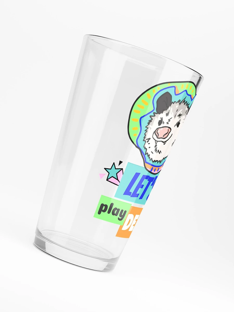 Let's Play Dead pint glass product image (6)