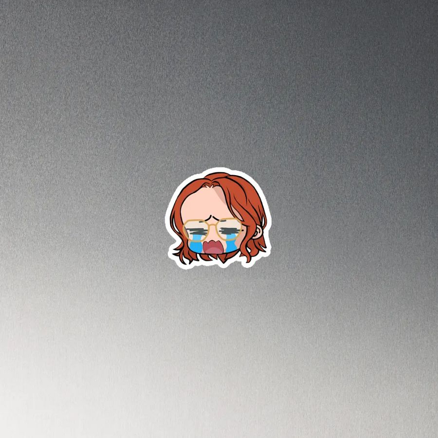 CRYING emoji magnet product image (2)