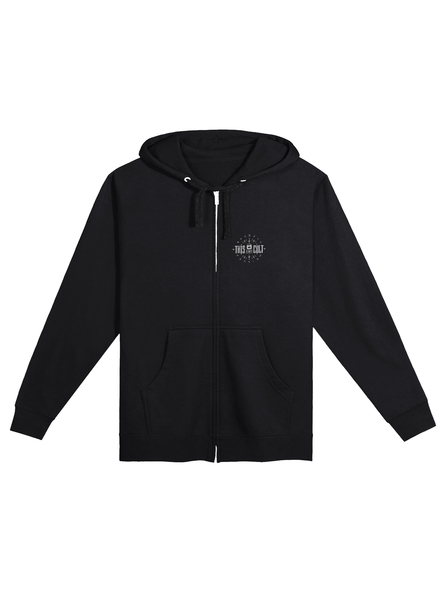 This Is Not a Cult - Independent Trading Co. Fleece Zip Up Hoodie product image (2)