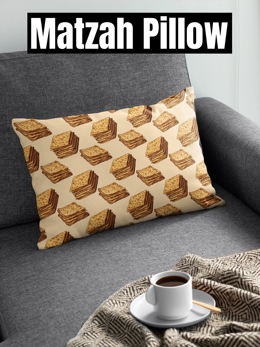 Passover Pillow - Matzah Pattern product image (1)