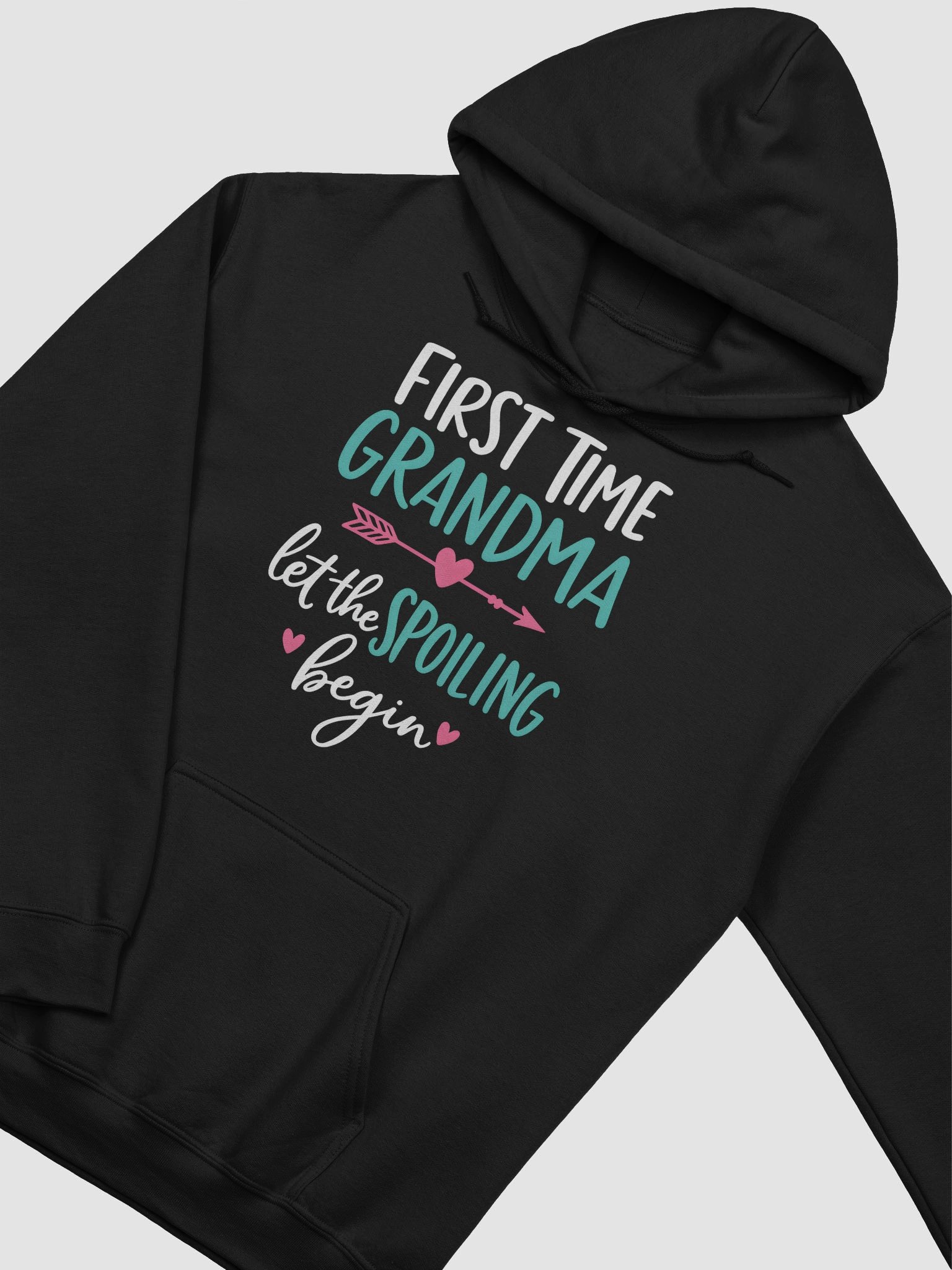 First Time Grandma – Let the Spoiling Begin Cozy Hoodie for New Grandmothers product image (2)