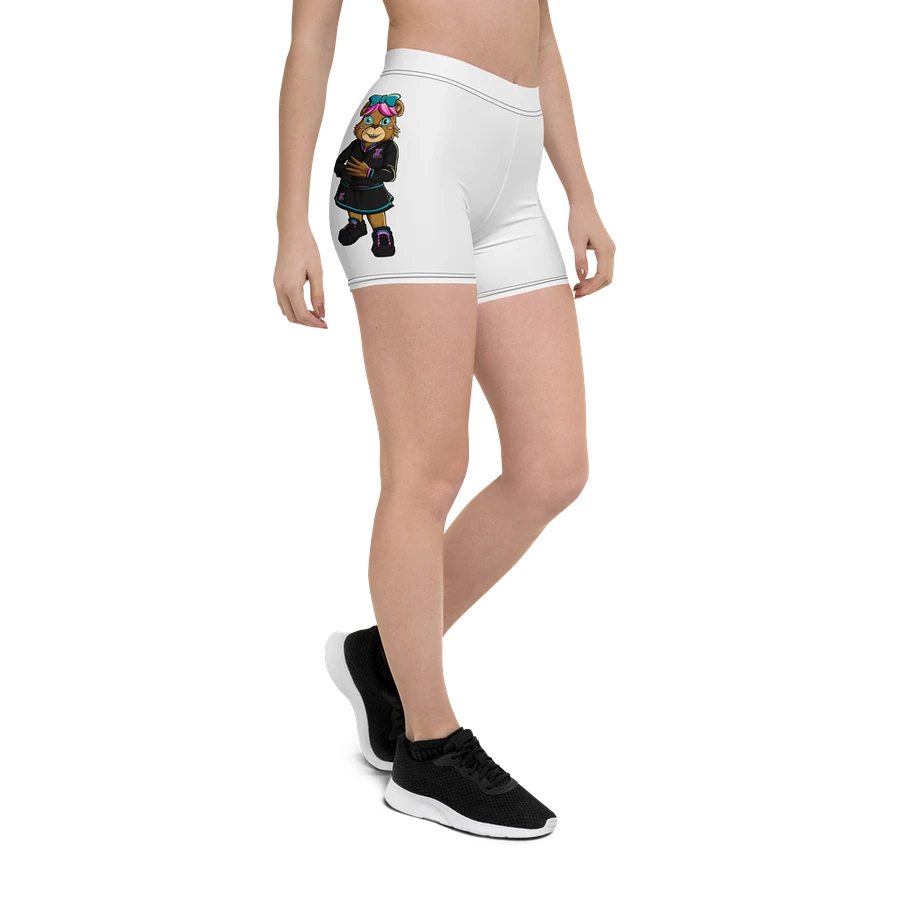 Standing Girl Bear White Shorts product image (6)