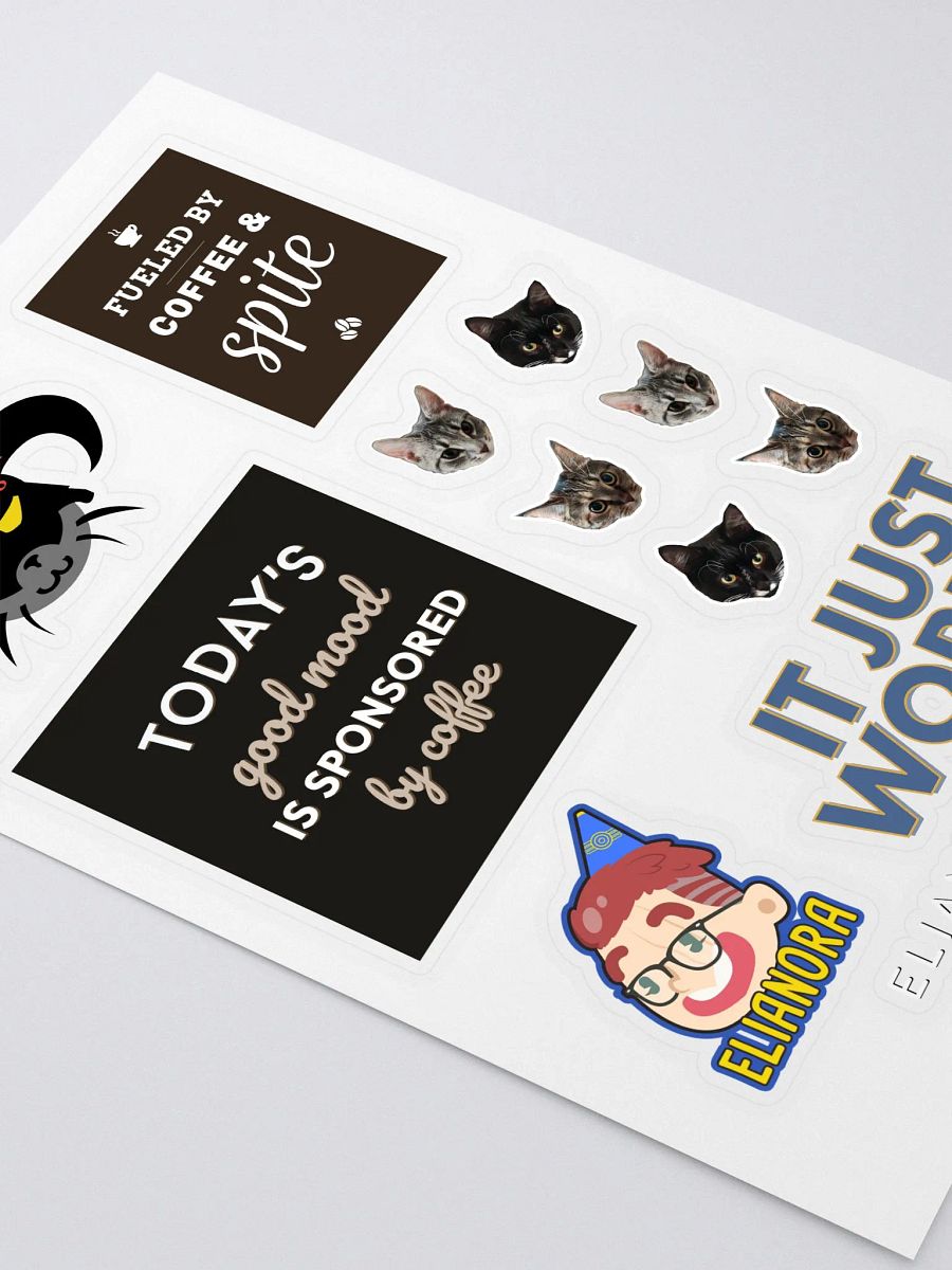 Eli Sticker Sheet product image (2)