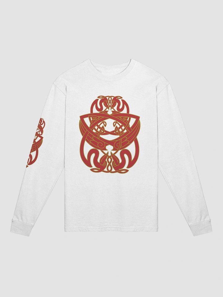 'Kin' Long Sleeve Tee Shirt Red product image (2)