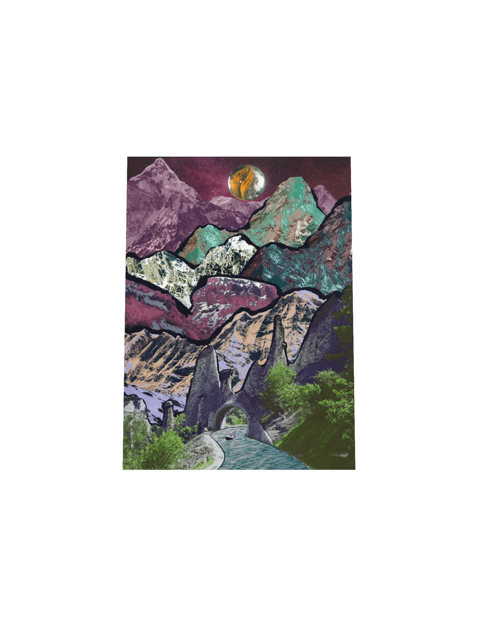 Marble Mountains Boat Cruise Poster product image (13)